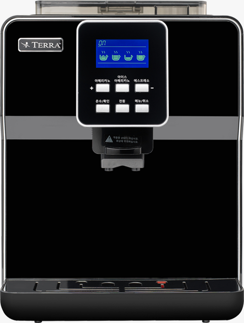 테라 커피머신, te-201c 직수연결세팅