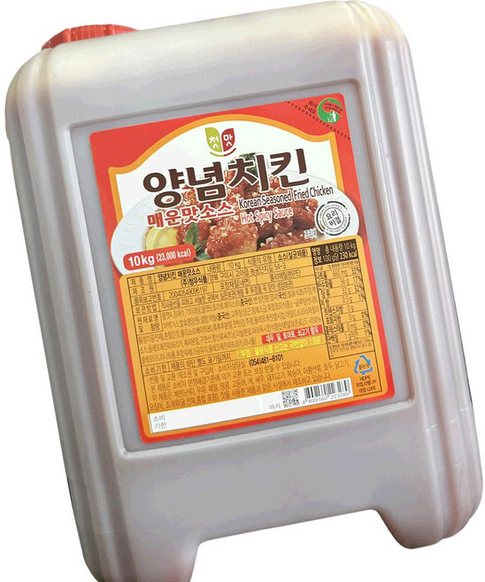 청우 매운 치킨 소스 10kg 업소용 소스, 1개