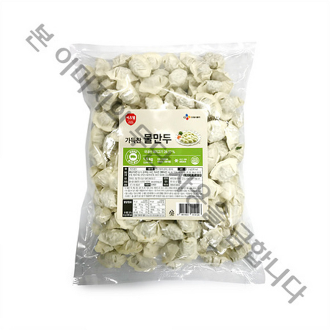 CJ 이츠웰 가득찬 물만두 1.5kg, 3개