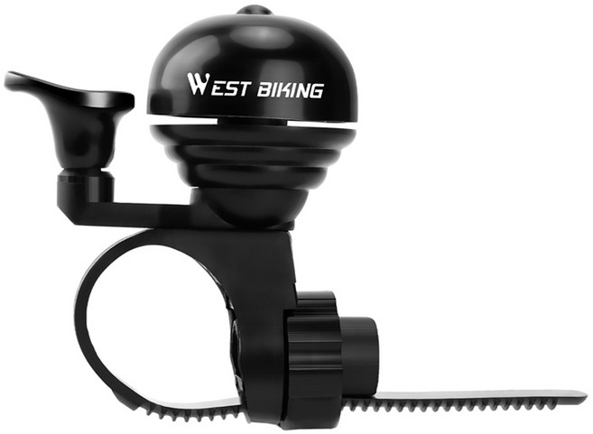 시그니처베이지 자전거 킥보드 벨 경적 YPZ057, 블랙