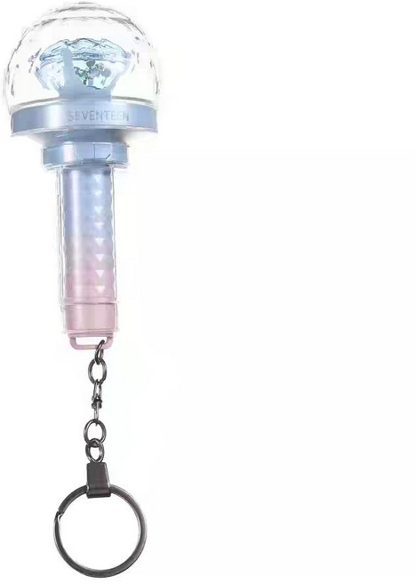 SEVENTEEN 十周年特別版 迷你應援棒掛件, 1個, 鉆石款燈（送電池2）