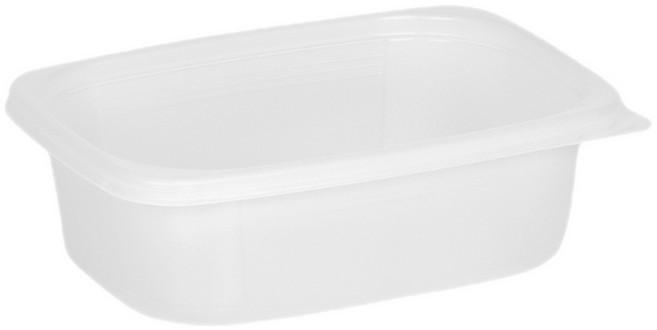 TY 다용도 죽 사각 밀폐용기 중 PP 720ml 195x135x55 세트 500개