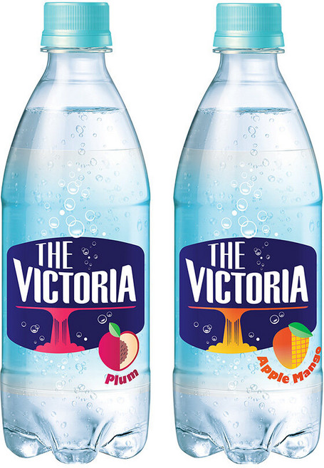 (G) 웅진식품 더 빅토리아 탄산음료 500ml 애플망고10입+자두10입 교차구성, 1개