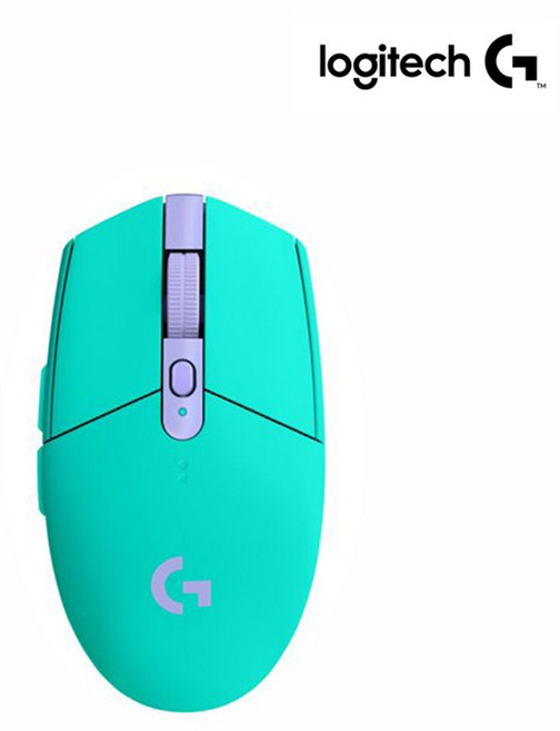 로지텍 코리아 (정품) G304 LIGHTSPEED 무선 게이밍 마우스, 민트