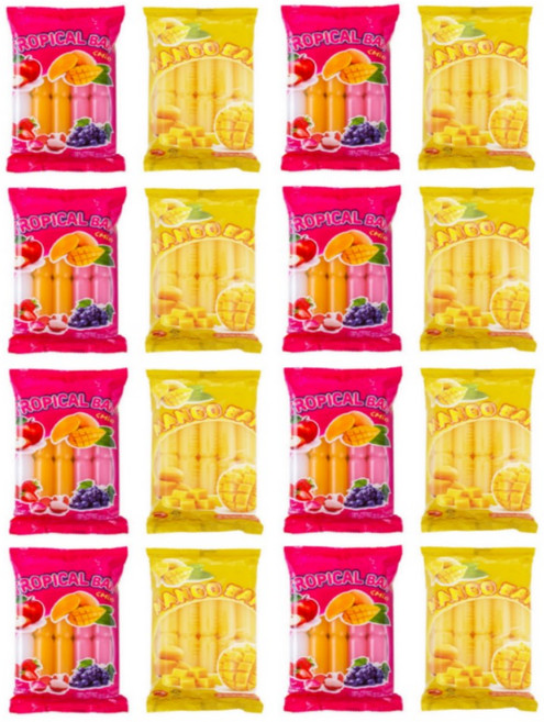 오키오 망고 바 + 트로피칼 바, 8세트, 450ml