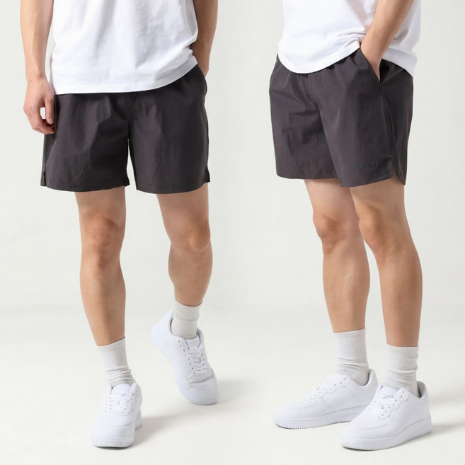 오로꼬 1+1 남자 아이스 액티브 쇼츠 쿨링 여름 데일리 반바지
