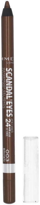 Rimmel London Scandaleyes 워터프루프 젤 펜슬 003 브라운 1.3g(0.04oz), RimmelLondonScandaleyes워터프루프젤펜, 1개 - 쿠팡