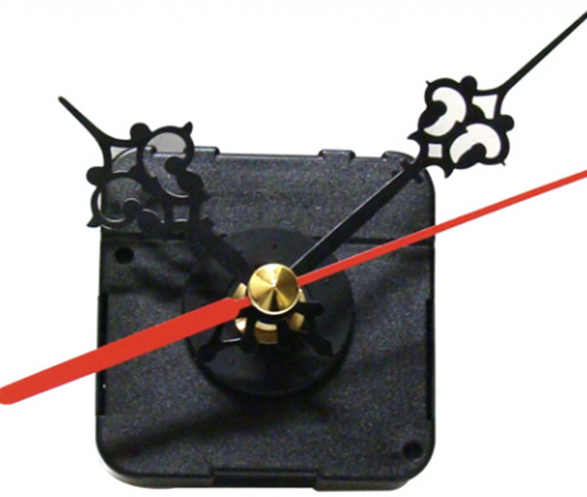 시계모터 벽시계 수리 교체 무소음 시계부품 무브먼트 DIY 시계 만들기, 시계바늘세트(시분초침)