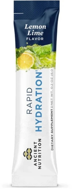 엔시언트뉴트리션 래피드 하이드레이션 레몬 라임, 6g, 1개 - 쿠팡