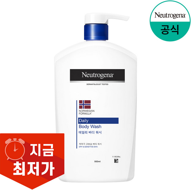 뉴트로지나 데일리 바디워시, 950ml, 1개