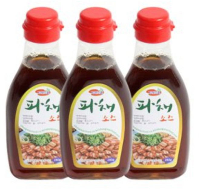 청맥 고기로스용 파채소스 3p, 280g, 3개