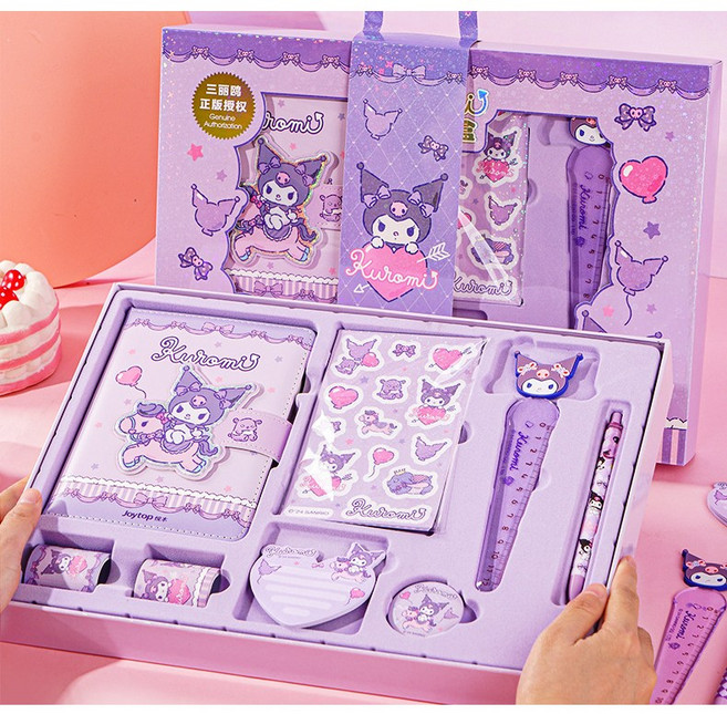 산리오 다이어리 꾸미기 문구세트 선물세트 2025, 쿠로미