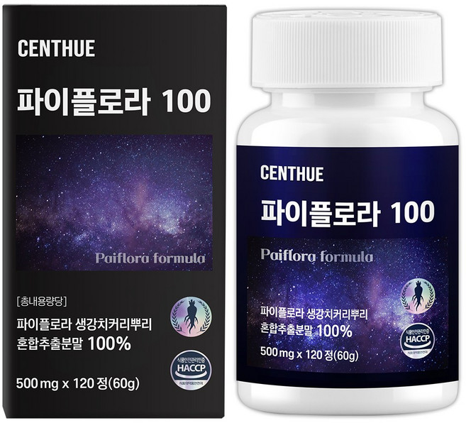 파이플로라 100, 1개, 120정