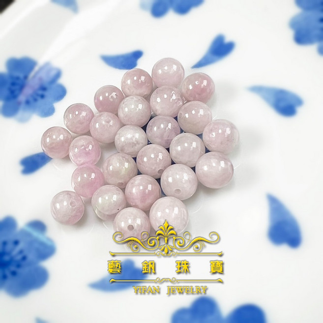 藝釩珠寶 紫鋰輝散珠圓珠串