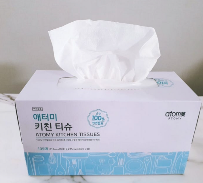 애터미 키친티슈, 135매, 8개