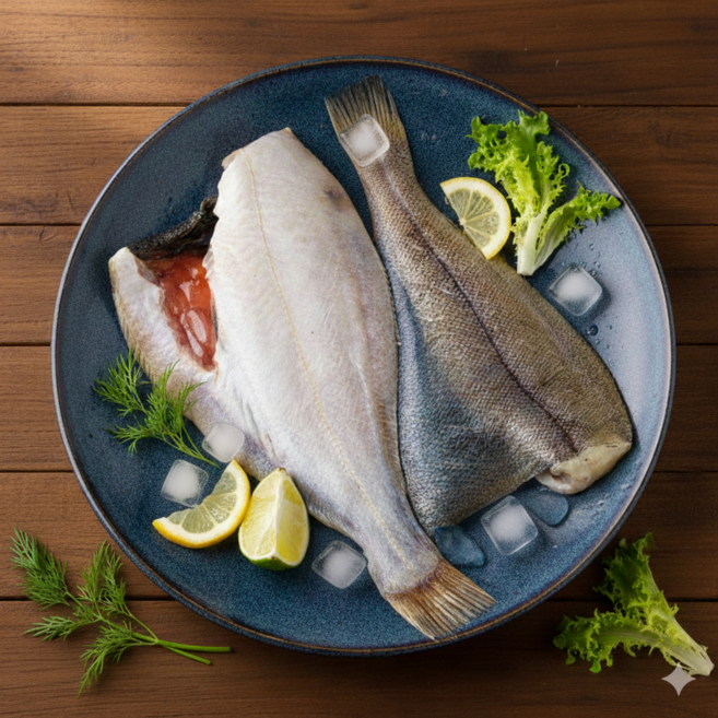 국내산 알배기 손질 가자미 구이 찜 조림용, 1개, 550g(중대사이즈2~3미)