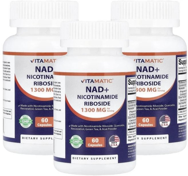비타마틱 NAD+ Vitamatic NAD+ 60정, 3개 - 쿠팡