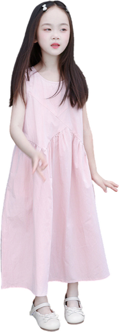 삐삐네옷가게 여름 민소매 롱 원피스 휴가룩 스커트 여아 유아
