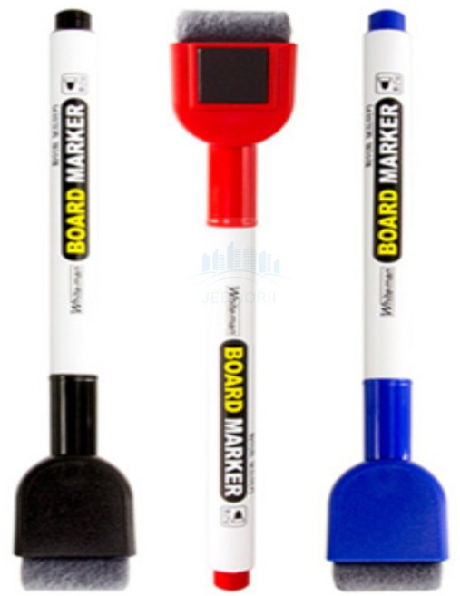 조은두리 2P 자석형 지우개 마카펜, 빨강