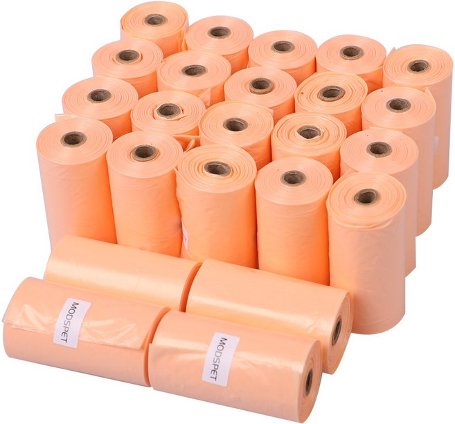 모즈펫 배변봉투 도톰한 풉백 리필형 360개입 24롤, 24개, 15개입, 피치