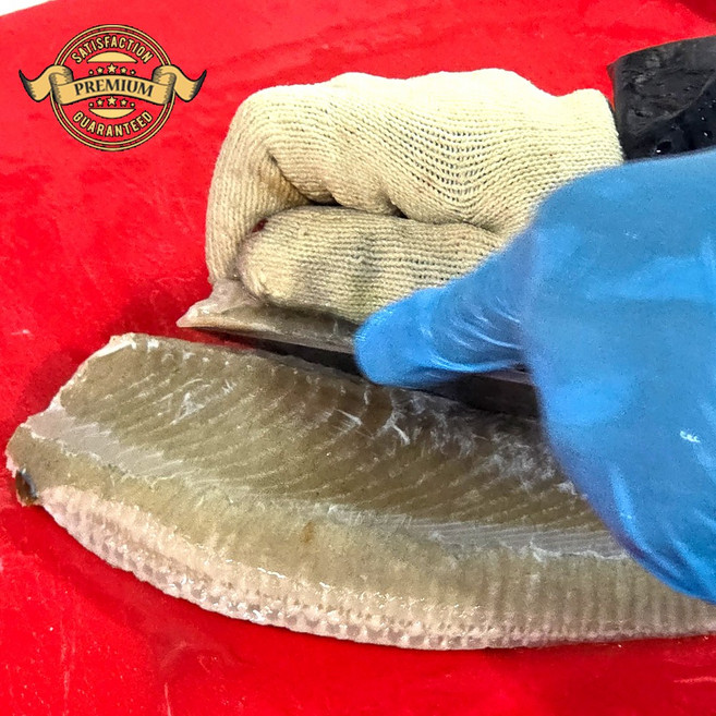 [품질 보장 자연산 도다리회] 국내산 통영 도다리회 도다리세꼬시 도다리 생물 신선도 보장, 1개, 정품 도다리회 1kg (순살 필렛)