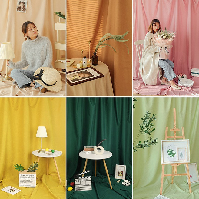 사진 촬영 대형 감성 배경천 14컬러 2.4x3m 인물촬영 제품촬영 방송용 인스타천 셀프촬영 스냅조이, 1개, 블랙