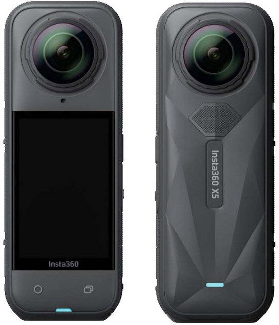 최신 인스타360 X5 비디오 15M 30FPS 8K 방수 스타터 액션 카메라 2400MAH 360 배터리 번들, 05 Without card, X5 Standard