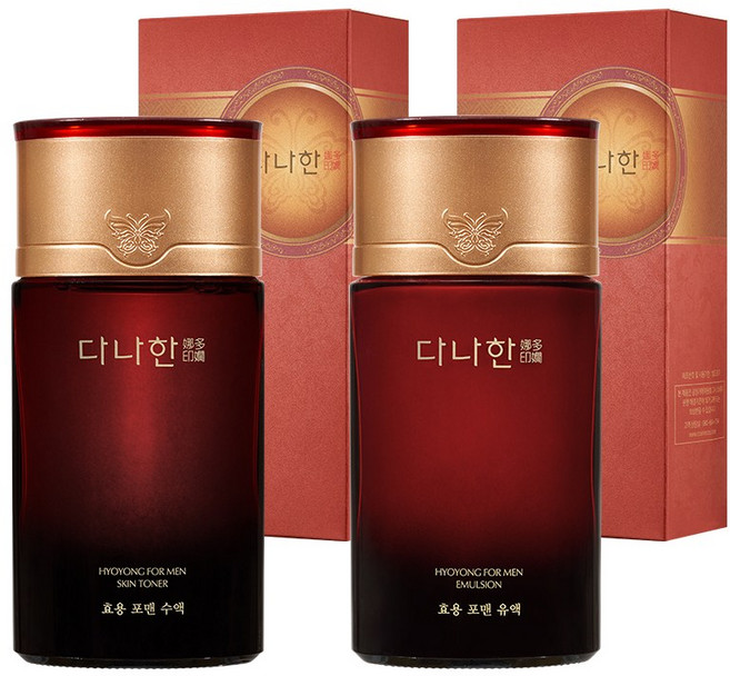 [무료배송]다나한 효용 포맨2종/스킨+로션/케이스없음, 1세트