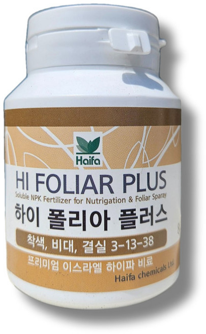 하이폴리아 플러스 개화 촉진제 균형성장 비대 멀이엠케이피 농사친구, 비대(3-13-38), 1개, 80g