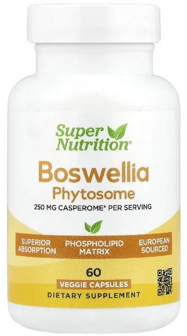 슈퍼 뉴트리션 보스웰리아 파이토솜 해바라기 레시틴 함유 250mg 베지 캡슐 60정, Super Nutrition, 보스웰리아 파이토솜, 해, 1개 - 쿠팡