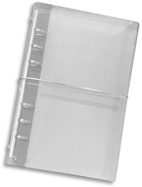 6공 바인더 날개형, 1개, 클리어