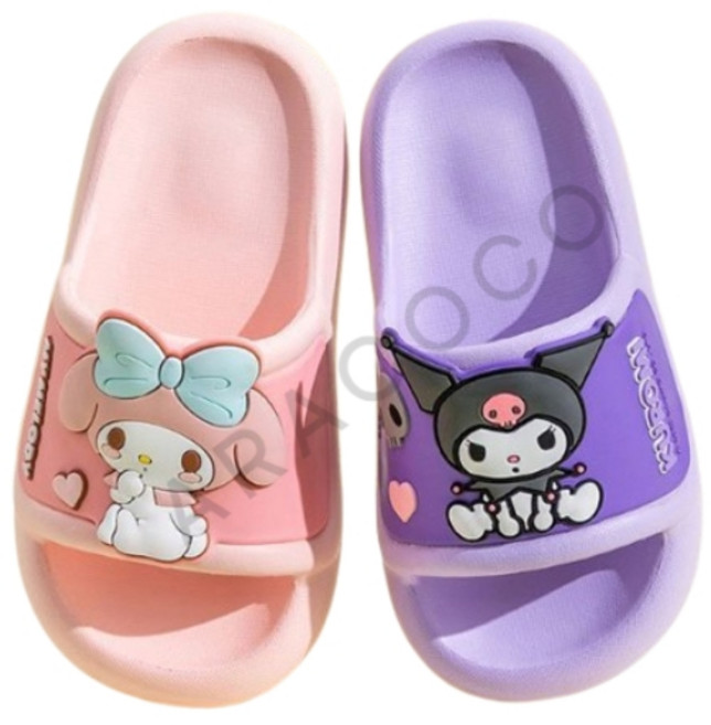 아코 마이멜로디 투톤 전신 슬리퍼 유아용실내슬리퍼 거실실내화 키즈신발