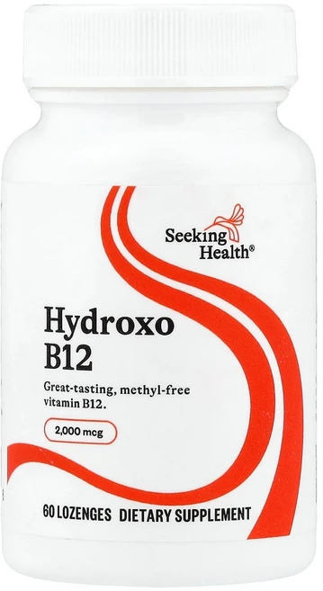 시킹헬스 Hydroxo B12 비타민B12 하이드로소코발라민 2000mcg 로렌지 60정, 1개 - 쿠팡