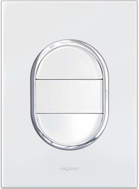 르그랑 아테오 화이트) 원형 스위치 3구, 1개