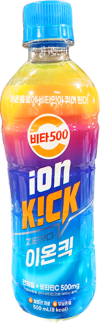 비타500 광동 이온킥 제로 이온음료, 500ml, 10개