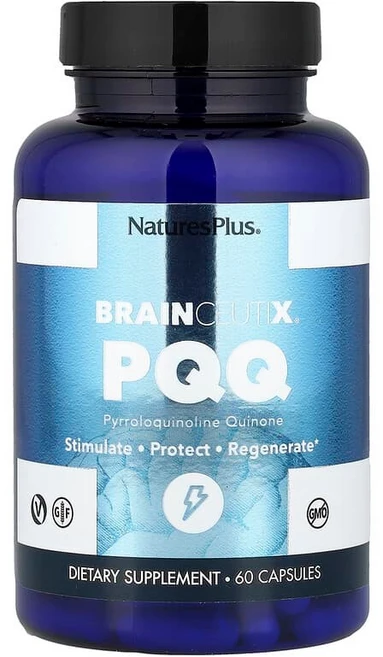 NaturesPlus BrainCeutix PQQ 20mg 캡슐 60정 NAP-81008, 1, 120g - 쿠팡