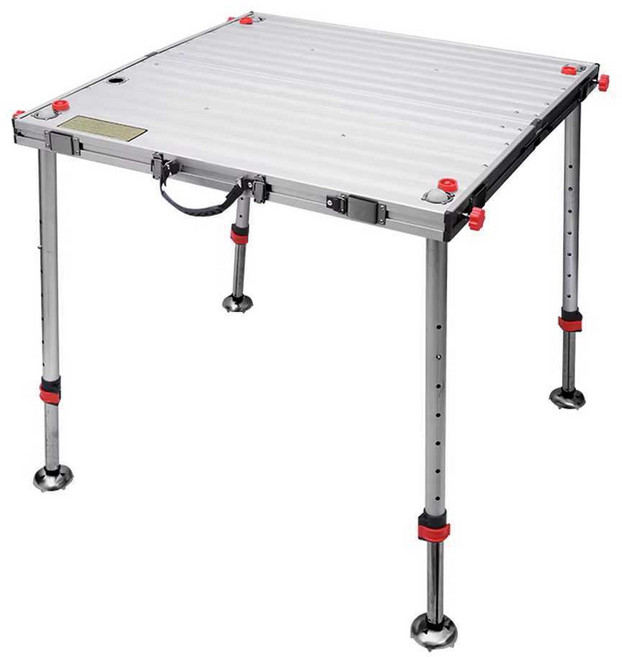 접이식 카본 좌대 민물 섶다리 이동식 초경량 다리길이 받침틀 선반 자립, 120x80cm (다리 1.1m)