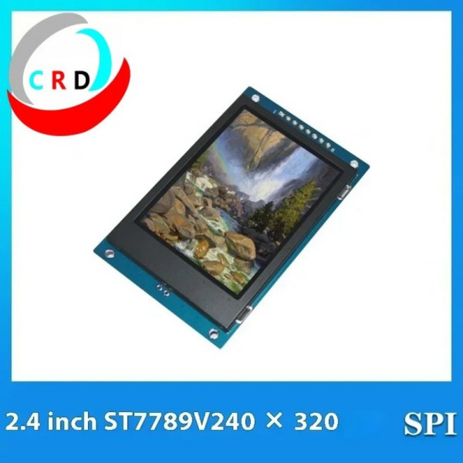 Changruida TFT 액정 디스플레이 LCD 모듈 풀 컬러 IPS 스크린 ST7789 소형 SPI 2.4 인치 240x320