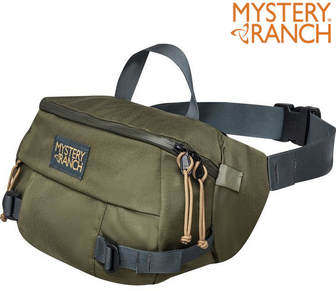 Mystery Ranch 神秘農場 EX Hip Monkey 腰包/戰術腰包 耐磨材質 多隔層設計 輕巧方便, 松葉綠 Ponderosa, 1個
