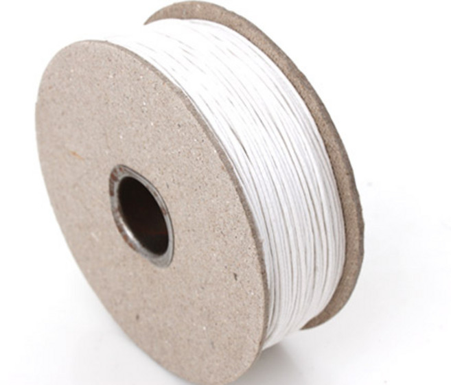 비즈아이 [Y-24-07]면줄 1mm 화이트No10 5yd(450cm)