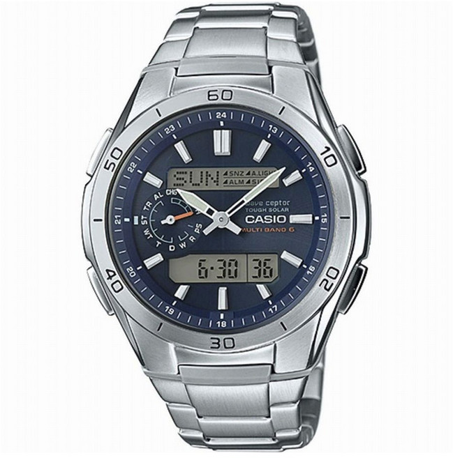 CASIO 卡西歐 Wave ceptor六局電波太陽能男性金屬腕錶 WVA-M650D-2AJF