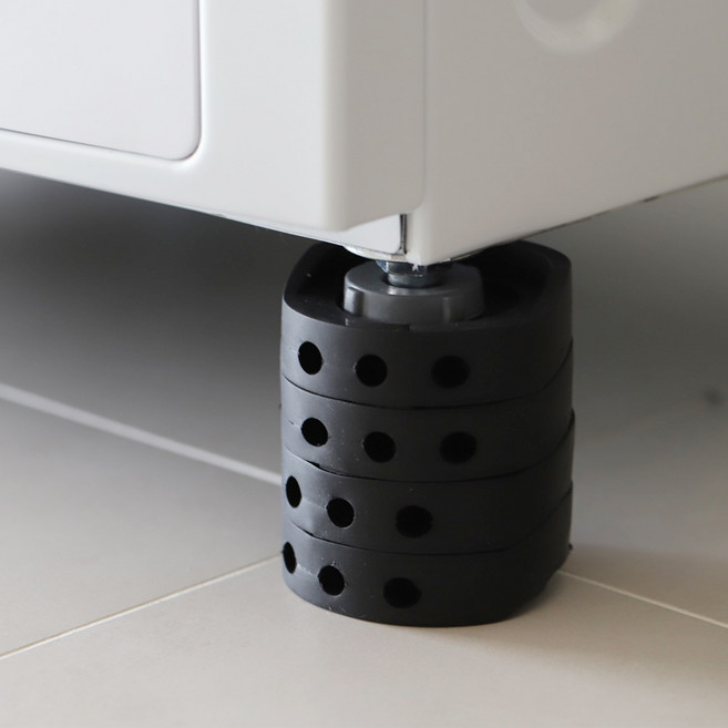 와우홈 강력한 진동차단 가구 가전 세탁기 고무패드, 4개, FS420243