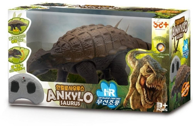 안킬로사우루스 RC 공룡 모형 어린이 장난감 인형20260502EA