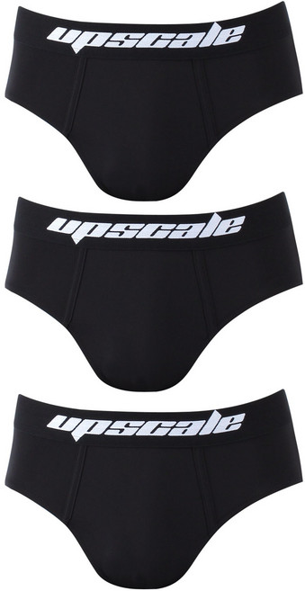 업스케일 빅사이즈 삼각 브리프 블랙 네이비 3매 세트