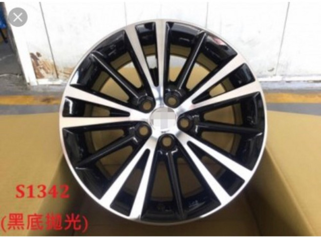 FK 鋁圈 S1342 16吋 5/100 GBFP 輕量化設計, 1個