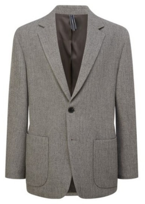 헤지스 남성용 폴리 헤링본 자켓