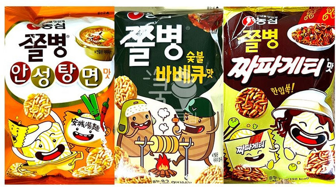 1개 3종세트 쫄병스낵