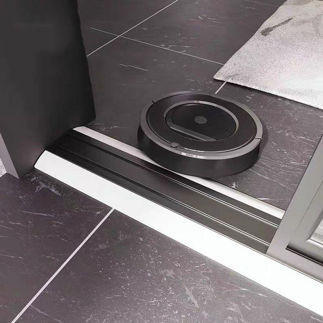 1.5cm 물막이 실리콘 1m 도어턱받침 문턱 로봇청소기-81446EA, 1개