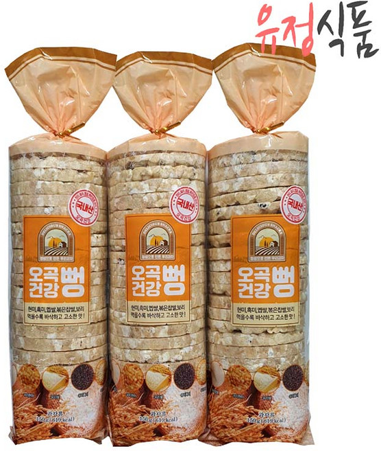[유정식품] 다정성푸드 오곡건강뻥 150gx20봉, 150g, 20개
