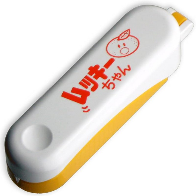 나가오 껍질깎는 기계 필럼키짱 오렌지 9.8cm 박스포장 일본제, 1개